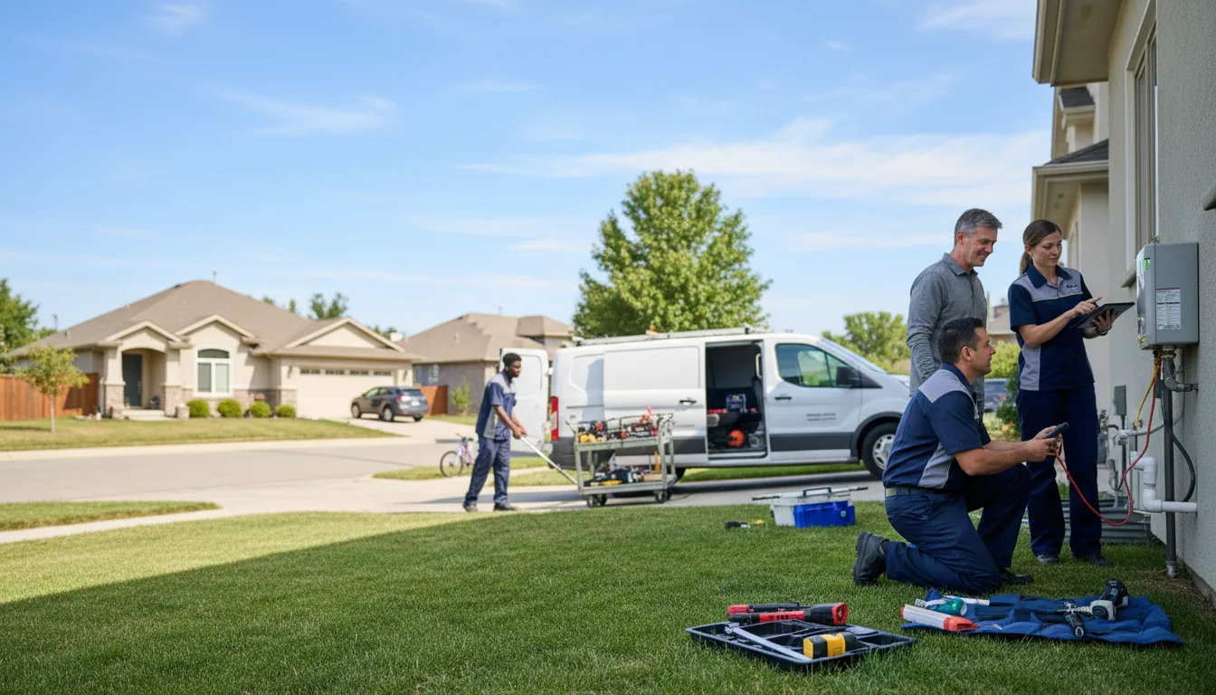 Tankless water heater service in Algonac, MI